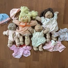 Vintage Cabbage Patch Doll Set 1980s with Clothing - See Photos