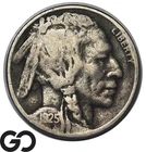 1925-D Buffalo Nickel, Tougher Date