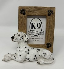 3D K-9 Kreations Photo Painted Dalmatian Dog Picture Frame 2.5" x 3.5"