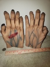 Monster Hands Gloves Halloween Zombie Haunted Cosplay Horror Silicone Costume