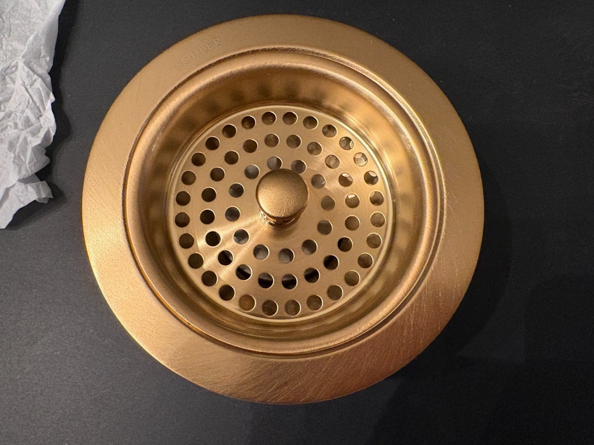 Kohler 8799-CP Duostrainer - Colador de fregadero, cromo pulido, 1.5