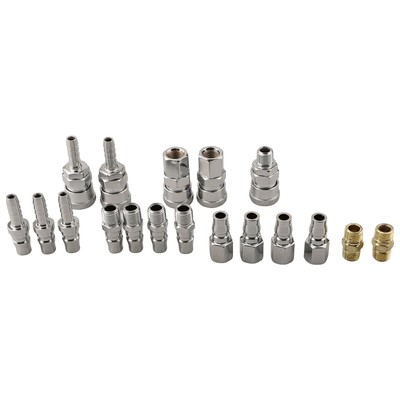 18 St��ck Schnellverbinder f��r Luftschlauch und f��r Nitto Typ Stecker Buchse W