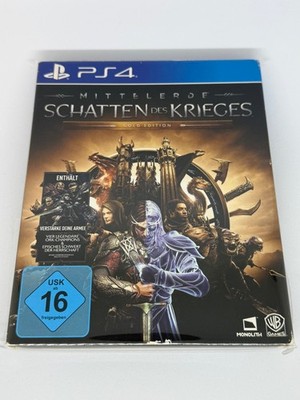 Sony PlayStation 4 PS4 Spiel Mittelerde Schatten des Krieges Gold Edition TOP