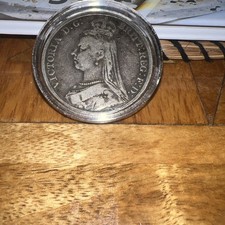 1889 QUEEN VICTORIA JUBILEE HEAD SILVER CROWN