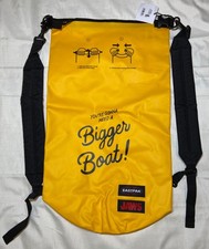 Rare JAWS X EASTPAK  You  re Gonna Need A Bigger Boat  Yellow Sailing Bag NWT 