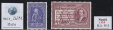WC1_24792.BELGIUM COL.: RUANDA URUNDI.1956 MOZART semi-postal set.Sc.B21-B22.MNH