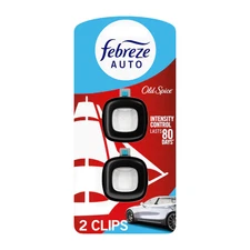 Febreze CAR 0.07 -fl oz Old Spice Dispenser Air Freshener 2 -Pack