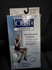 Jobst Ultra Sheer Women 4.5-6.5 Sun Br Knee High Compression Stockings 8-15 mmHg