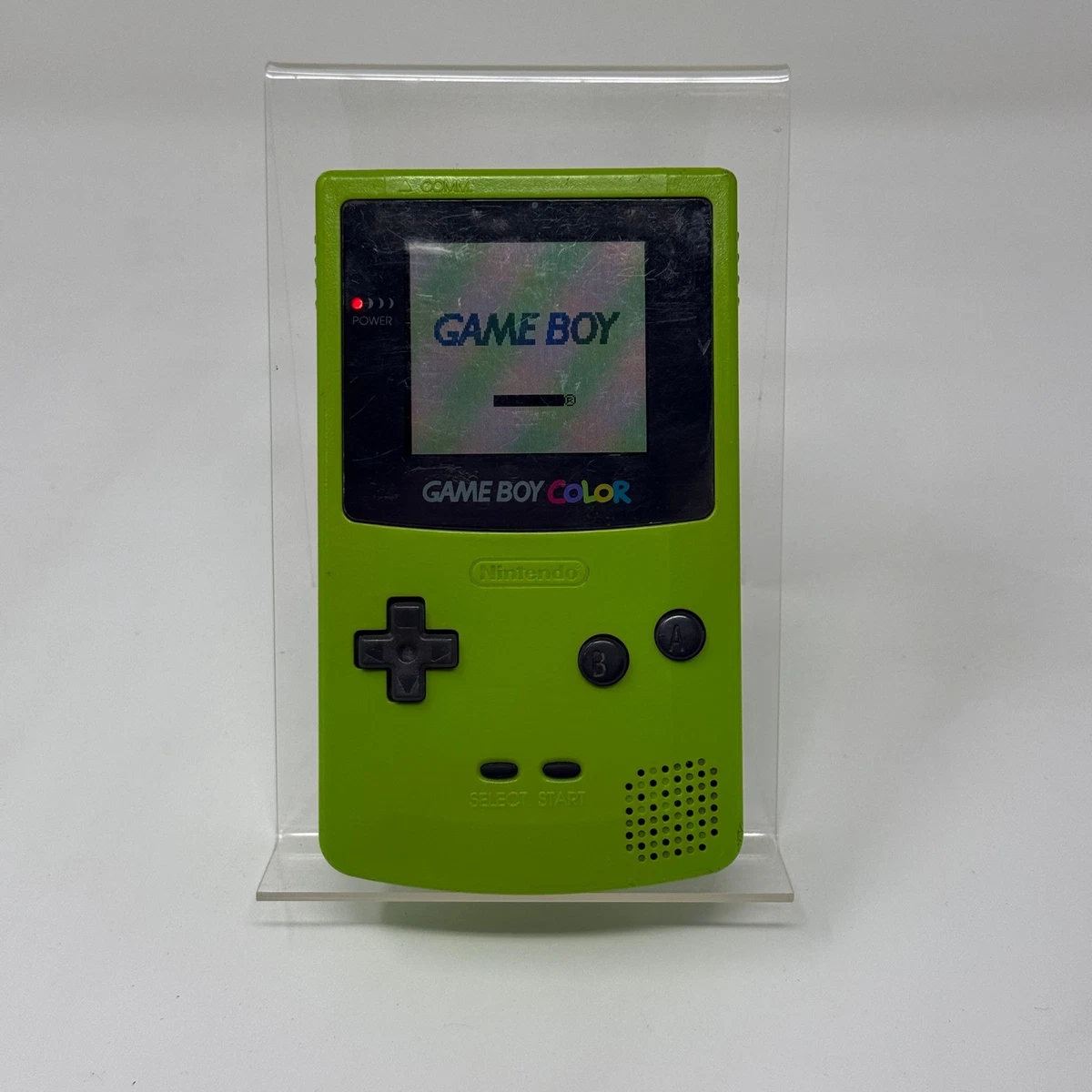 ミニゲームボーイ クリアグリーン ゲームボーイアドバンス フル