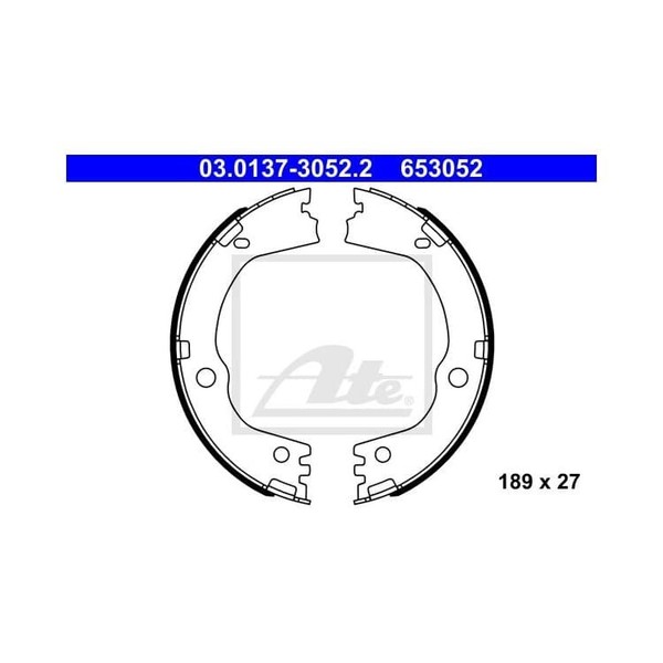 ATE Bremsbackensatz Hinten FüR FüR Hyundai Santa Fe 2 Kia Sorento 2-image