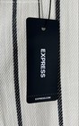 Express Womens Cream Black Striped Pockets Wide-Leg Trouser Pants Size 0R — photo 5