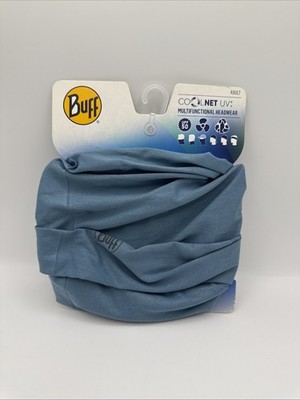 Buff CoolNet UV+ Adult Multifunctional Gaiter UPF 50 Ultra Four Way Stretch Blue