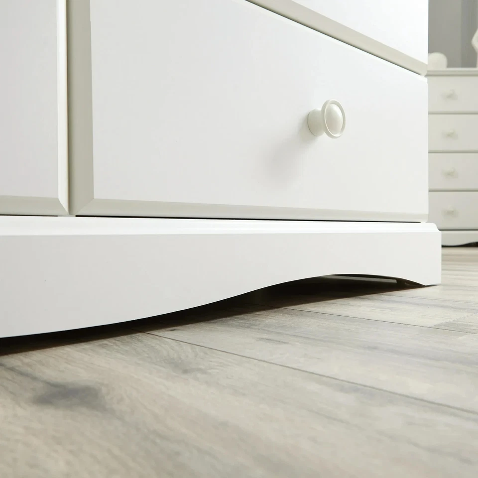 Мягкий белый комод Mainstays Storybook, 49,13 дюйма L x 16,22 дюйма W x 30,24 дюйма H - Изображение 2 из 4