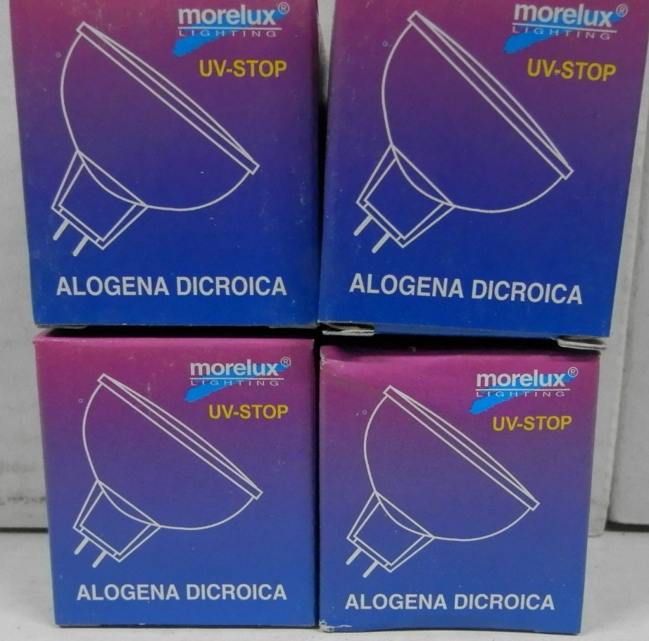 4 x MR11 35W Halogen Light Bulbs Lamp 12V dichroic uv stop