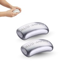 Amco Rub-a-way Bar Stainless Steel Odor Absorber 4 X 2.25 -2 Pack