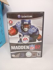 Madden NFL 07 (Nintendo GameCube 2006) CASE & MANUAL ONLY, NO GAME DISC INCLUDED