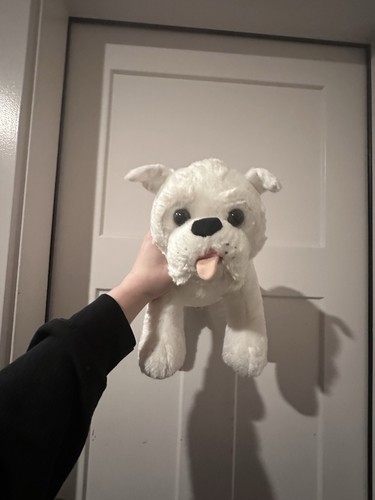 Build a bear workshop white promise pets bulldog - BAB stuffed Plush Dog CUTE - Picture 1 of 3
