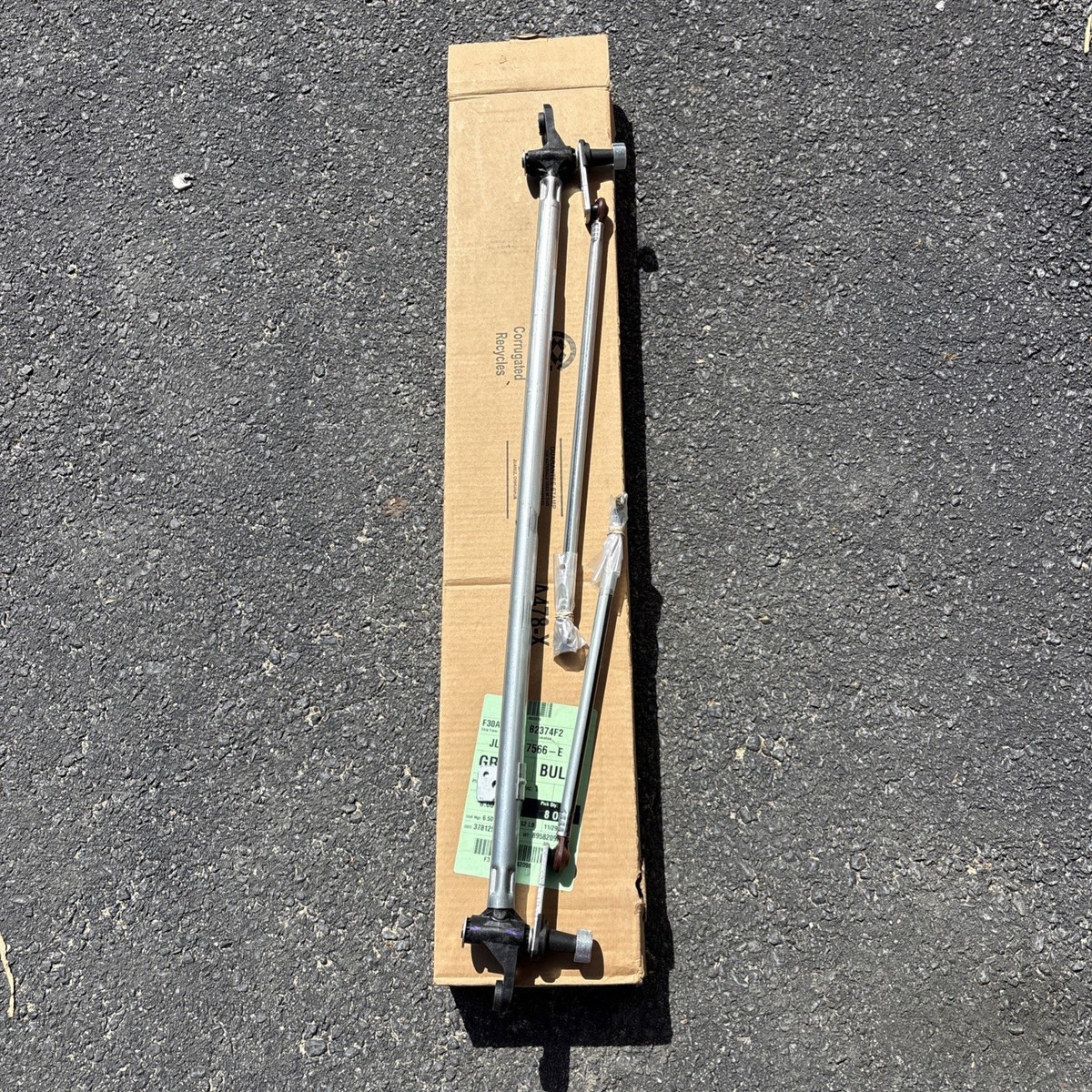 OEM Ford Windshield Wiper Transmission (No Motor) – Fits 2015-2020 F-150, JL3Z-17566-F, Front Mount, Steel Construction
