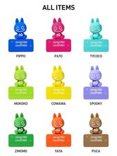 Autentico The Monsters 10th Anniversary Series-frigo magnete giocattolo carino regalo