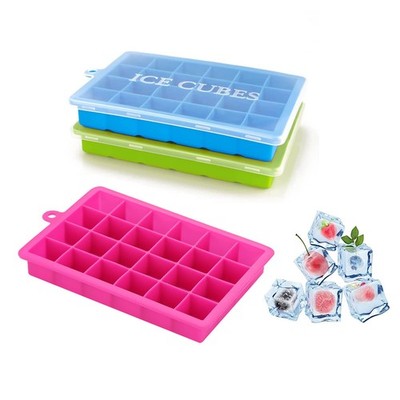 TAO CICADA Ice Cube Tray, 3 Pack Silicone Ice Cube Molds, Ice Cube Trays, Sil...
