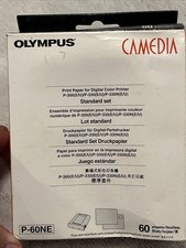 Olympus P-60NE Camedia Print Paper for Digital Color Printer 60 Sheets Brand New