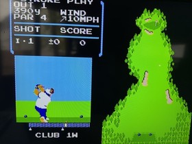 Golf - with Manual (Nes, Nintendo Entertainment System) Tested and Working!