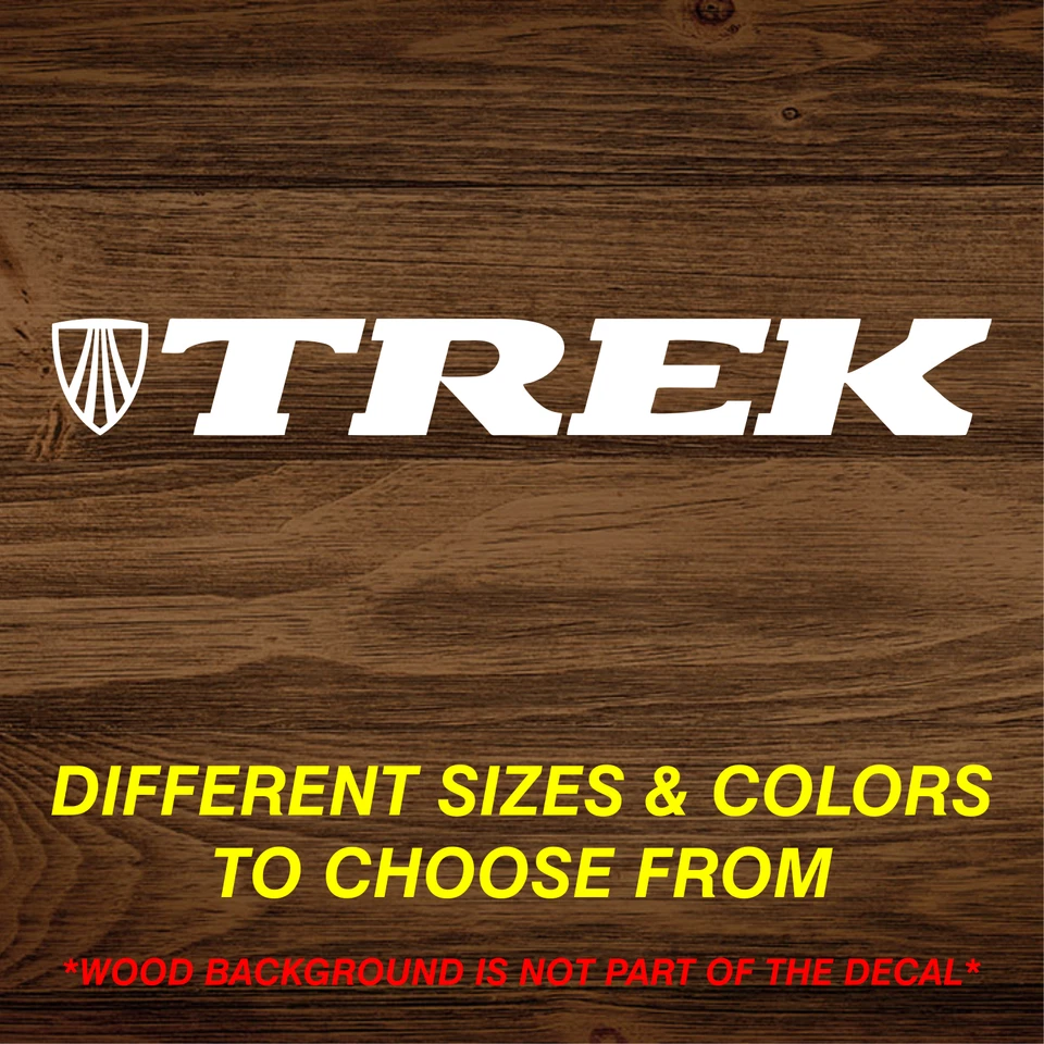 Trek Bikes Bicycle Vinyl Decal Sticker Many Sizes Colors Free Shipping