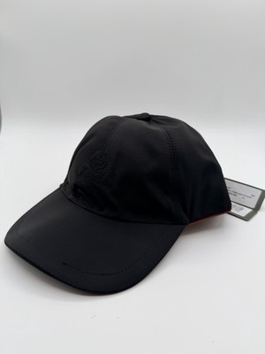 Loro Piana Storm System Microfiber Baseball Cap Men s Extra Large Black