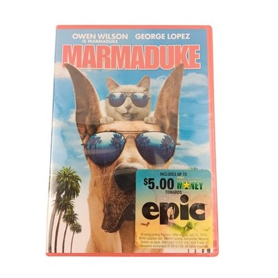 Marmaduke DVD Widescreen Owen Wilson George Lopez Family Comedy PG Fox Color