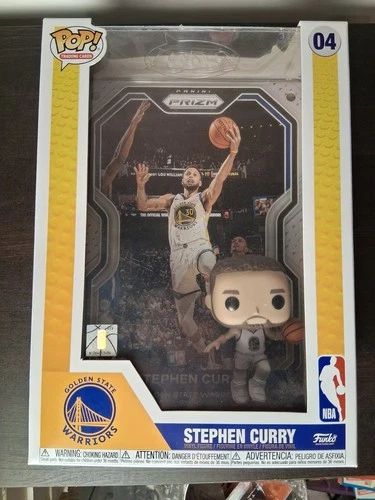 Funko Pop! Trading Cards NBA Prizm Edition Golden State Warriors Steph Curry #04