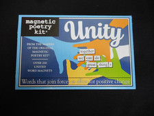 New UNITY Magnetic Poetry Kit
