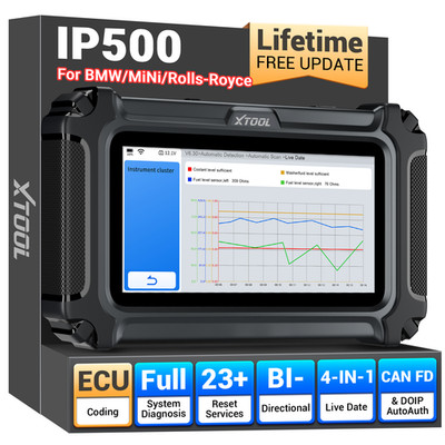 XTOOL IP500 for BMW/MINI/RR OBD2 Scanner Full System Diagnostic Tool 23+Function