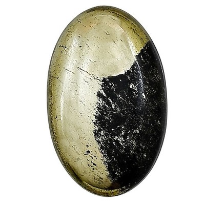 Natural Apache Gold 27.6x17.3x5.3 mm Oval Shape Polished Gemstone LS03826-64