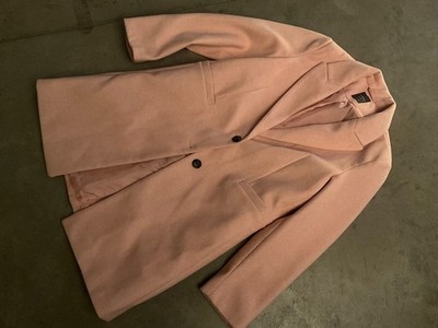 Primark, Wollmantel, Mantel, rosa, Gr. M