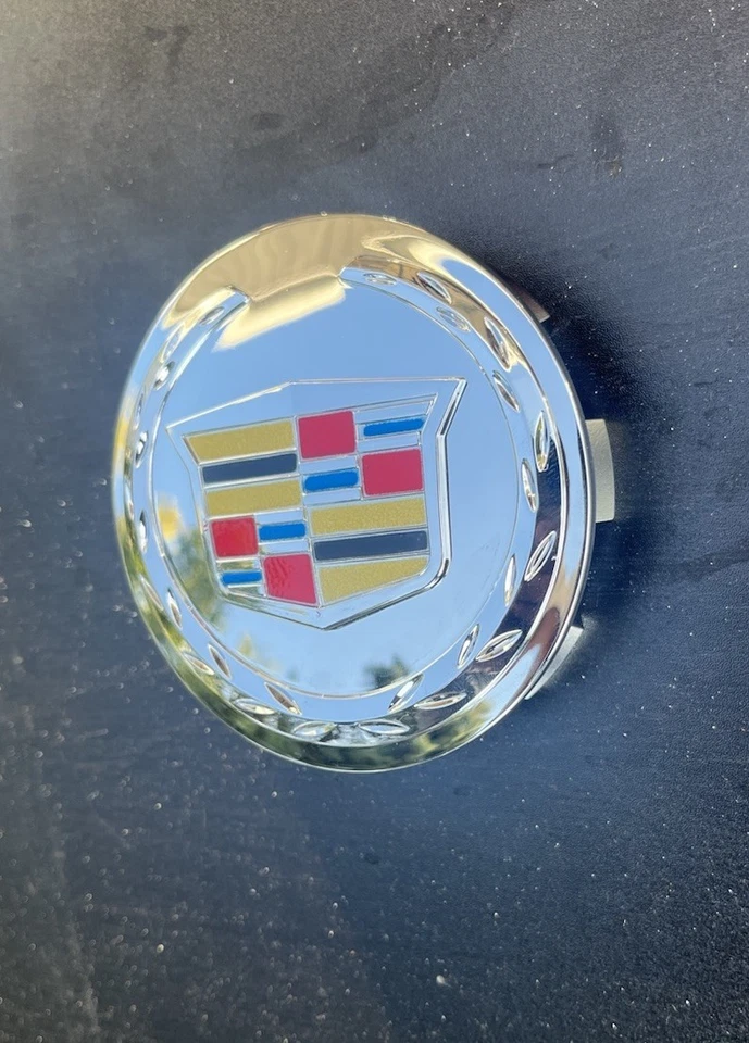 CADILLAC SRX DTS XLR STS CTS ATS XTS CENTER CAP 9596628 9597375 2.625" INCH WIDE - Image 3 of 4
