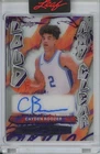 2026 Leaf Sports Heroes Loud And Clear Clear Pink Cayden Boozer 3/6 Auto