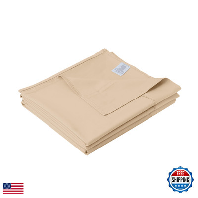 Zaizaihome Cotton Calking Flat Sheet Only 600 Thread Count 100 Egyptian Cotton