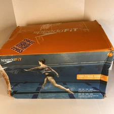 Speedo Speedofit Unisex Swim Aqua Fitness Jogbelt L/XL Charcoal Grey and Red