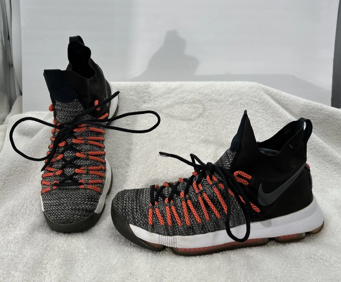 Nike KD 9 Elite Dark Grey Hyper Orange - огромный выбор по лучшим