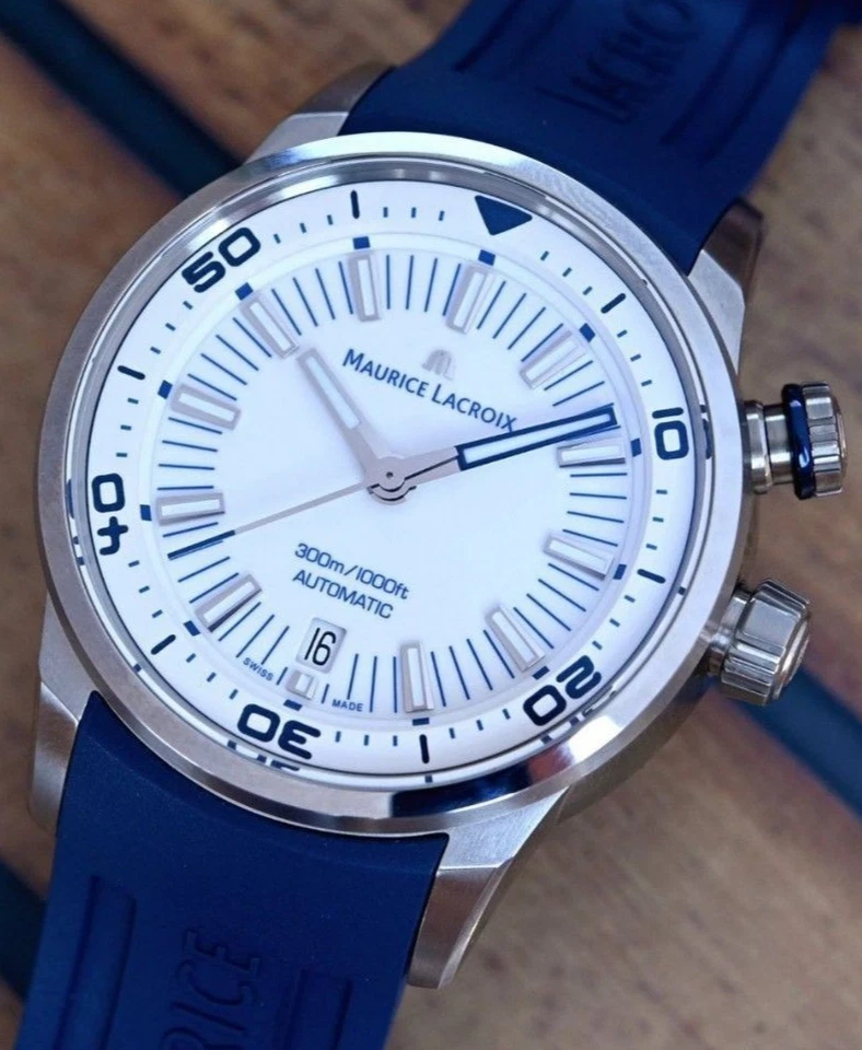 Maurice Lacroix Herren/Unisex Uhr PONTOS S Ref. PT6248-SS00L-130-4 NEW FULLSET - Bild 1 von 1