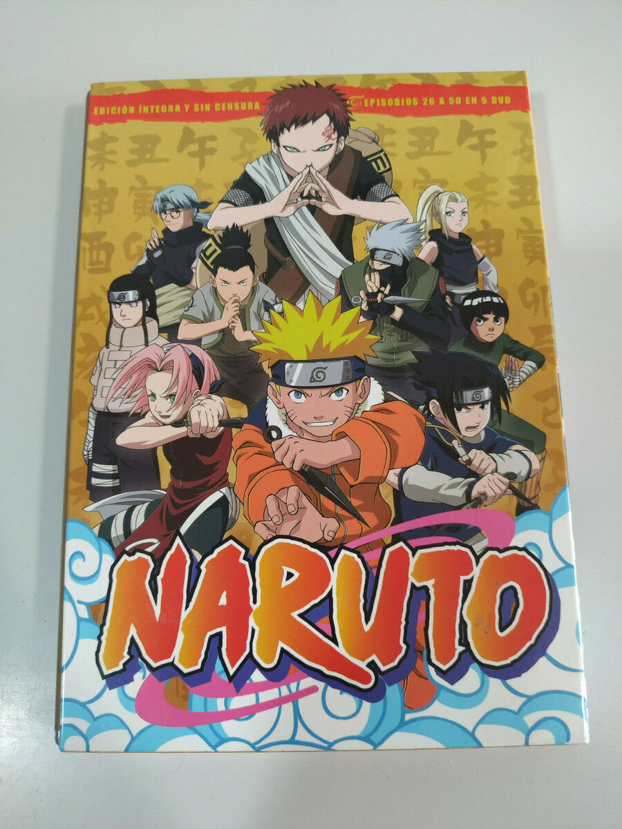 DVD Box - Naruto Shippuden - Segunda Temporada - Box 2 (5 Discos)