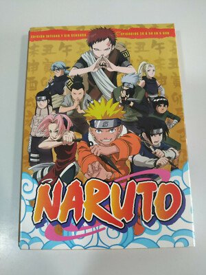 NARUTO Edicion integra y sin censura Episodios 26-50 - 5 x DVD