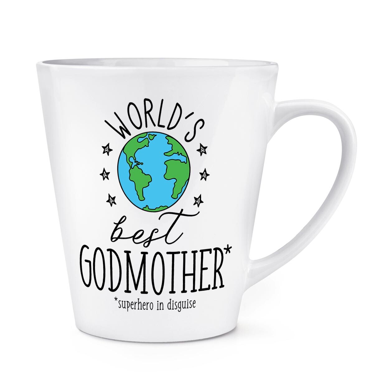 World's Best Godmother 12oz Latte Mug Cup Mothers Day Best Awesome Birthday