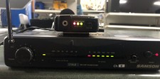 Samson Stage 5 SR5 VHF FM Receiver  ST5 Belt Transmitter Wireless Works Great 