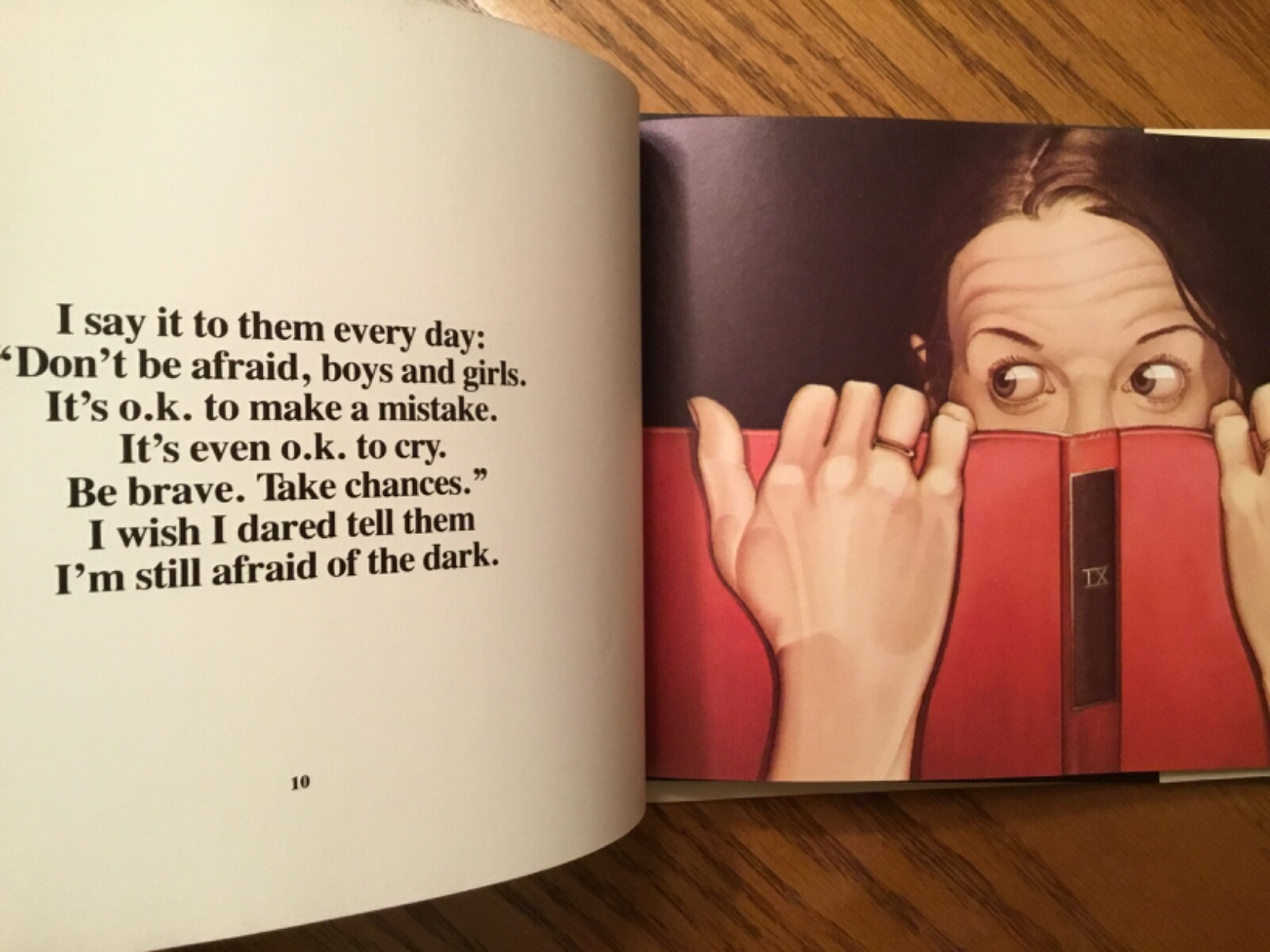 Autographed VG 1978 HC DJ 1st ED Blackboard on Wall Albert Cullum Harlin Quist