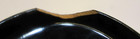 Old 1940's Japan Hand Painted Black Lacquerd Wood Vintage 2x4 Round Trinket Box — photo 5