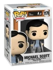 Michael Scott Standing with Crutches #1170 The Office Funko POP! TV w/ protector
