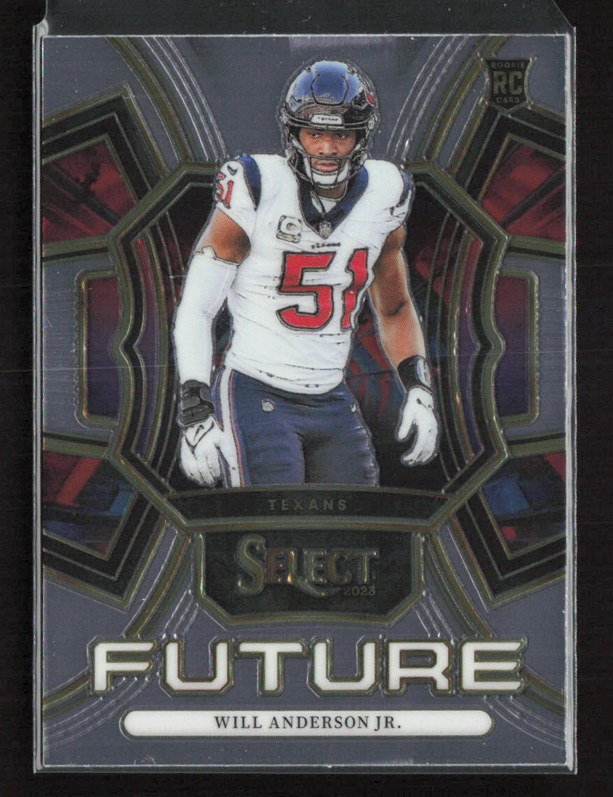 2023 Panini Select Select Future #FUT-WAN Will Anderson Jr. Houston Texans