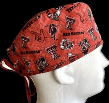 NCAA Texas Tech Red Raiders Scrub Hat Chemo Cap