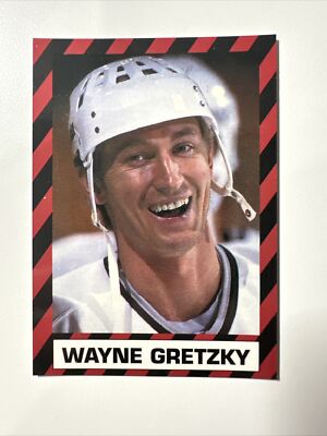 1989-90 Oddball Wayne Gretzky Los Angeles Kings Statistics 